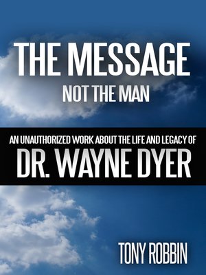 cover image of The Message, Not the Man